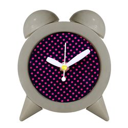 ساعت رومیزی مدل نوستالژیک خال خالی 03