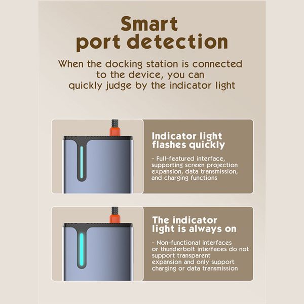 هاب 5 پورت USB-C الدینیو مدل DS-15H