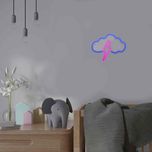 چراغ دیواری نئون دیزاین طرح Cloud-Vs-Lightning_MLC