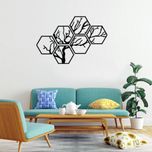 دیوارکوب ماهوت طرح درخت مجموعه 6 عددی