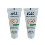 کرم ضدآفتاب بی‌رنگ ویتابلا SPF50 مجموعه 2 عددی