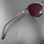 عینک آفتابی خلبانی مردانه آلبرت وگ مدل 6306C21P39 Polarized Maroon
