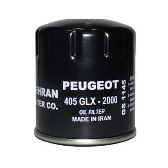 فیلتر روغن خودرو بهران فیلتر مدل GS1145 مناسب برای پژو 405 زانتیا سمند پارس