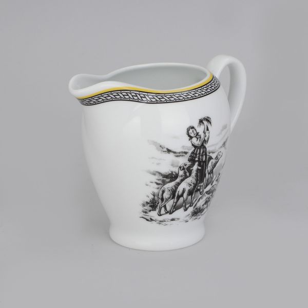 سرویس چینی 102 پارچه غذا خوری چینی زرین ایران سری ایتالیا اف مدل ویلیج درجه یک