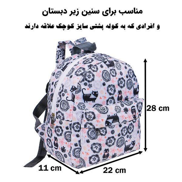 کوله پشتی بچگانه توریث مدل AA-6698