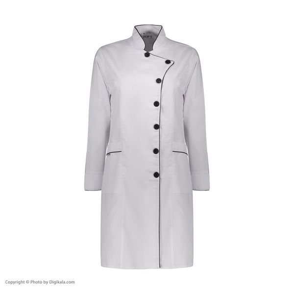 روپوش پزشکی زنانه خضرا مدل مروارید کد 32800