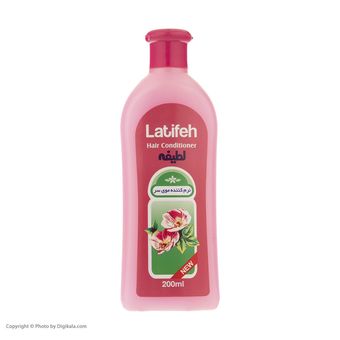 نرم کننده مو لطیفه مدل Flower حاوی روغن ارگان و روغن زیتون حجم 400 میلی لیتر