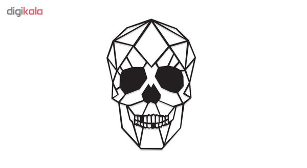 استیکر چوبی طرح اسکلت کد E-221