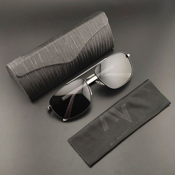 عینک آفتابی مردانه آلبرت وگ مدل 6313C85-P101 Polarized Avantgarde Visionary