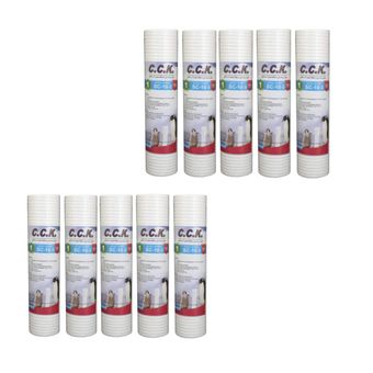 فیلتر دستگاه تصفیه آب سی سی کا مدل JWCS-10-5 مجموعه 10 عددی