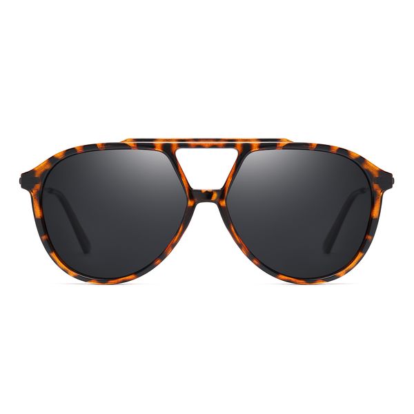 عینک آفتابی مدل 3315C41-P01 Polarized Leopard Metal