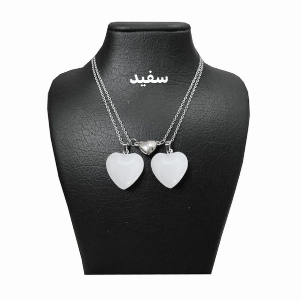 گردنبند قلب سنگی