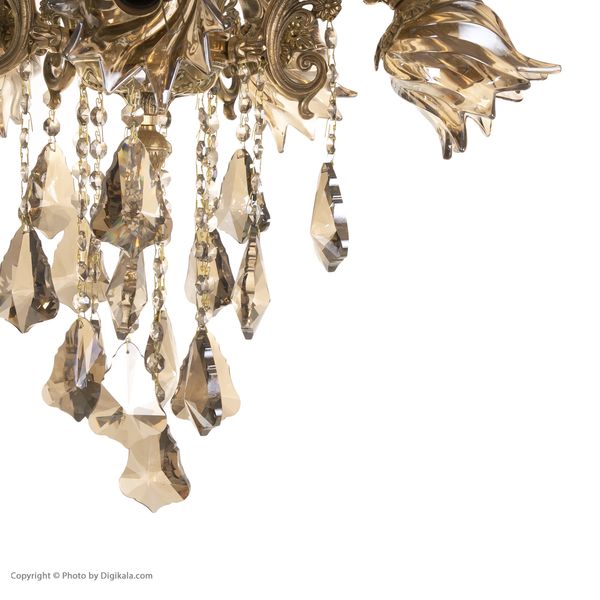 لوستر 5 شعله شاهان تک کد V/6017