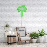 چراغ دیواری ماهوت طرح نئون نخل کد 06