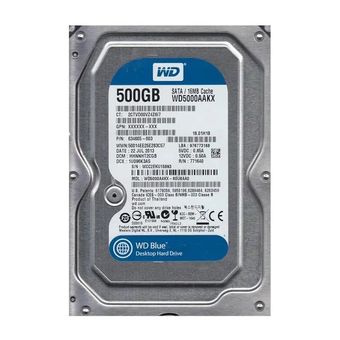 هارد دیسک اینترنال استوک ظرفیت 500 گیگابایت