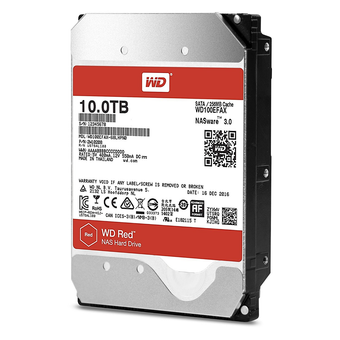 هارد اینترنال وسترن دیجیتال سری قرمز مدل WD100EFAX ظرفیت 10 ترابایت