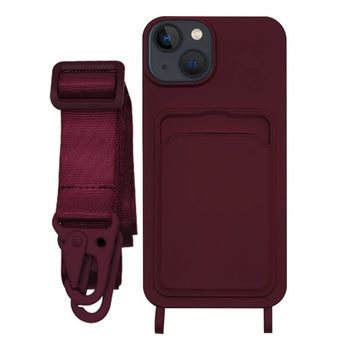 کاور مدل لندیارد جاکارتی مناسب برای گوشی موبایل اپل iPhone 15PROMAX به همراه بندآویز