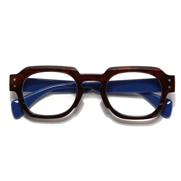 فریم عینک طبی مدل SZ 2004 Bluecut Navy Maroon