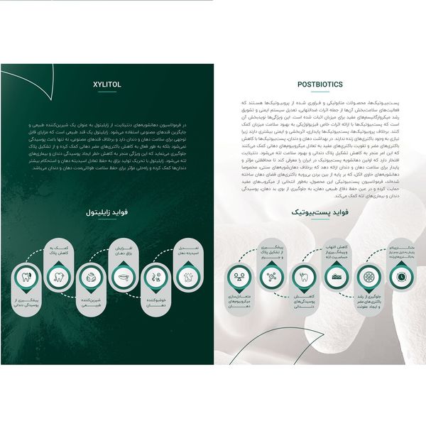 دهان شویه دنتیلایت مدل پستبیوتیک حجم 500 میلیلیتر