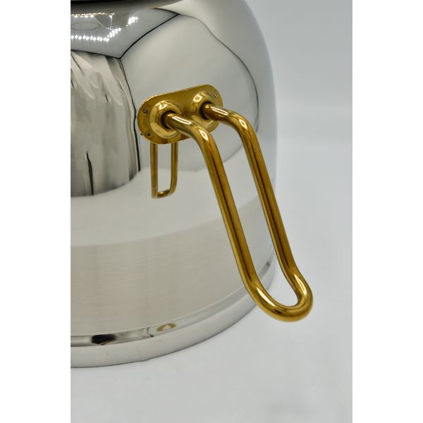 ست کتری و قوری ام جی اس مدل استیل کد K41017