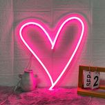 تابلو نئون فلکسی طرح قلب مدل G2