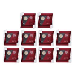 شمش طلای 18 عیار طلای سیف مدل H10 بسته 10 عددی