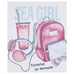 کراپ تی‌شرت آستین کوتاه دخترانه مدل MDSS-CH3785