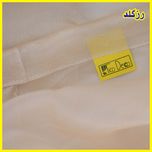 پرده تیکو دکو مدل دوخت ساده حریر سایز 500*280 سانتیمتر