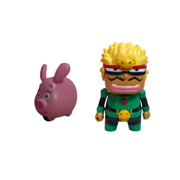 فیگور مدل بیگ مانستر و خوک مجموعه 2 عددی