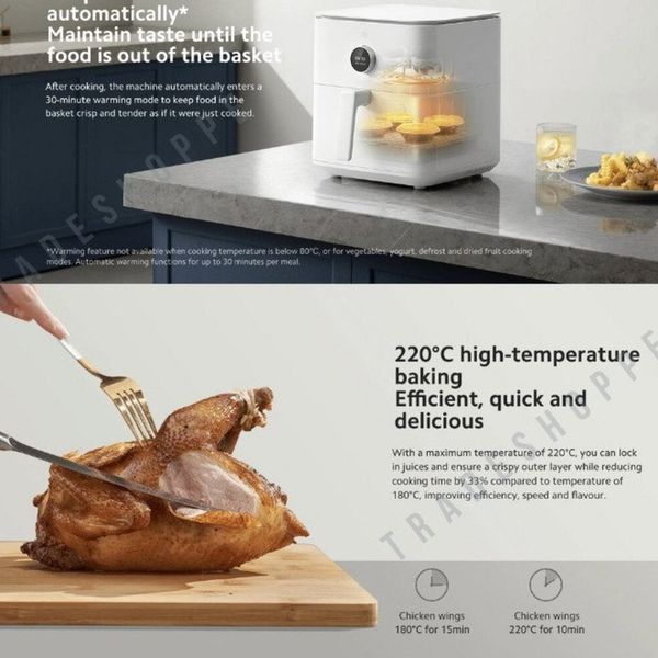 سرخ کن بدون روغن شیائومی مدل Xiaomi Smart Air Fryer 6.5L MAF10