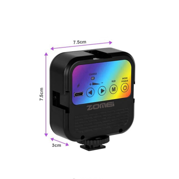 نور ثابت ال ای دی Zomei WL-R1 RGB LED