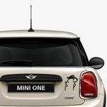 برچسب بدنه خودرو مهدیار طرح دختر بداخلاق کد MB003 M