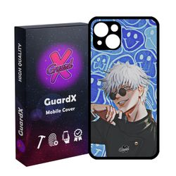کاور گارد ایکس طرح ساتورو گوجو انیمه مدل Glass10552 مناسب برای گوشی موبایل اپل iPhone 13