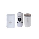 ست کامل سه عددی اسپرسوساز سفری اصلی گارانتی دار رنگ قرمز اقساطی پک کادویی پرمیوم