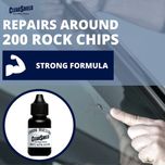 چسب ترمیم شیشه خودرو کلرشیلد مدل BlackResin حجم 10 میلی لیتر