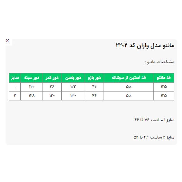 مانتو زنانه السانا مدل واران کد 220201 رنگ مشکی