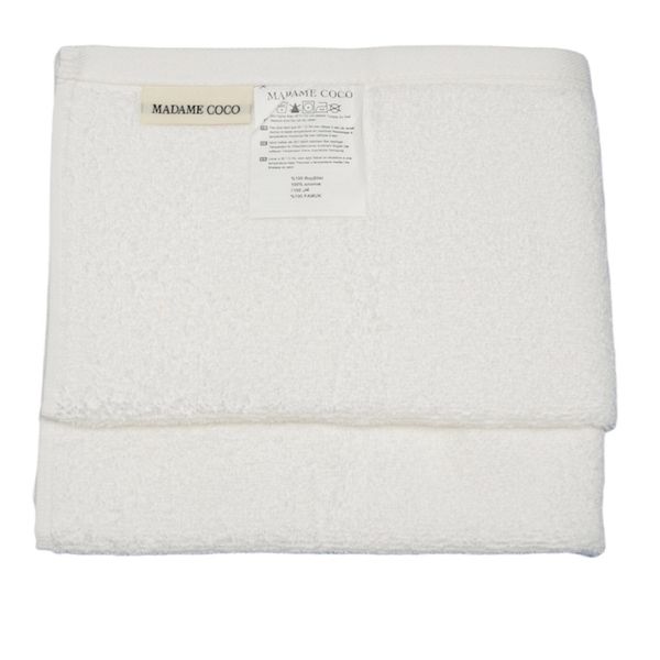 حوله دستی مادام کوکو مدل کلاسیک کد 006 سایز 50x80 بسته 2 عددی