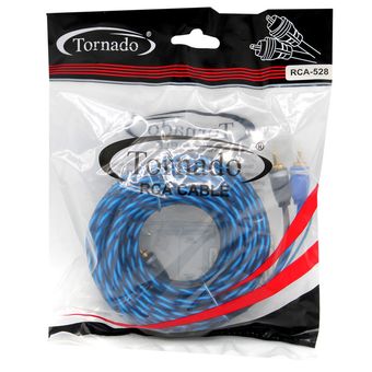 کابل آمپلی فایر خودرو تورنادو مدل RCA-528