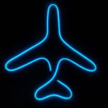 چراغ دیواری طرح هواپیما