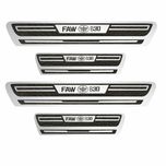 برچسب پارکابی خودرو کد A026 مناسب برای Faw bestern B30 بسته 4 عددی*324