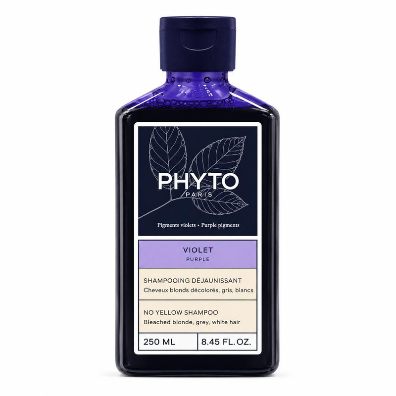 شامپو تقویت کننده مو فیتو مدل Violet Purple مناسب موهای رنگ شده و کراتین حجم 250 میلی لیتر
