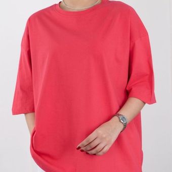 تیشرت لانگ ساده پنبه زنانه مردانه