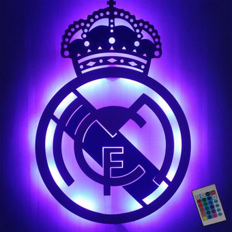 چراغ دیواری طرح رئال مادرید