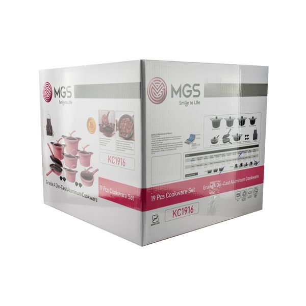 سرویس پخت و پز 19 پارچه ام جی اس مدل کره ای C