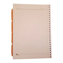 کاغذ کلاسور شفیعی مدل 26 حلقه Acadmic بسته 100 عددی