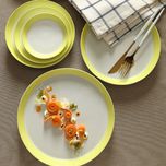 پیش دستی زی مدل فرم اس تخت کد 18 پاستل درجه عالی	بسته 6 عددی