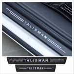 برچسب پارکابی خودرو سولگی مدل کربن کد J43 مناسب برای TALISMAN بسته 4 عددی