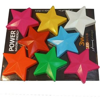 چراغ خواب ستاره ای رنگی