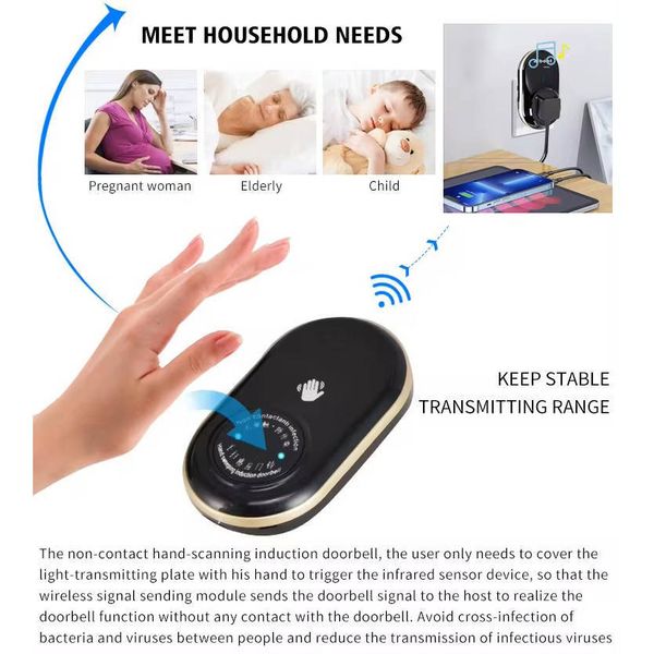 زنگ بی سیم مدل Y1-300-BG