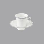 سرویس غذاخوری 108 پارچه 12 نفر چینی زرین ایران مدل وایت رز سری شهرزاد درجه یک